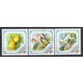 Mongolie N° 1183 1187 1188 YVERT OBLITERE ( USD )
