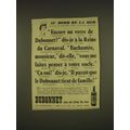 1955 Dubonnet Aperitif Ad - Au bord de la mer