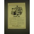 1955 Rose's Lime Juice Ad - Bang on