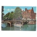 HUIS AAN DE DRIE GRACHTEN, AMSTERDAM, HOLLAND ....