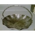 Aluminum basket etched design small