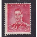 AUSTRALIA 1937-9 GEORGE VI 2d PERF 13.5 X 14 MI...