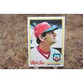 1978 topps baseball red sox *a.l. all-star* car...