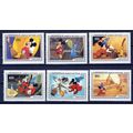 Mongolia 1290-1295 MNH Disney The Sorcerer's Ap...