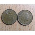 Netherlands 1966 5 Cents Coin