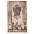The Parish Church Nave Thaxted Postcard Essex 65