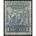 Atlantic Cod: 1c - Newfoundland 1942 - FH - SG 276