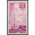 Definitive: £1 - New Zealand 1960 - NM H - SG 802