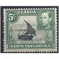 KUT 1938 SG132 5c Black & Green Mounted Mint . ..
