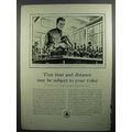 1930 Bell Telephone Ad - Time And Distance