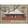 AUSTRALIA, Pioneer Shelter, brown 1972, 40c, #3