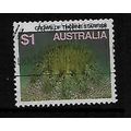 AUSTRALIA 1984 MARINE LIFE $1 CROWN OF THORNS S...