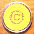 GRAND VICTORIA ROULETTE CASINO CHIP - RISING SU...