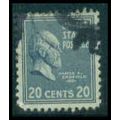 Used 825 20c James Garfield Fine M8077