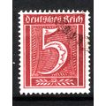 GERMANY 1921 SG 153 5pf CLARET FINE USED