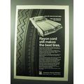 1969 FMC Dynacor Rayon Tire Cord Ad - The Best Tires