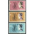 Pitcairn Island 1968 - SG85-87 - International Human Rights Year set - MH