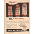 MODERN METAL PRODUCTS COMPANY 1957 Seloil cabin...