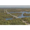 Thousand Islands Bridge Ontario Aerial Birds Ey...