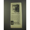 1956 Mark Cross Ad - Valet-at-large