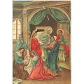 Unused Art Postcard - "The Birth Of Jesus Chris...