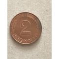 Umlaufmünze Deutschland BRD 2 Pfennig 1990 Münz...