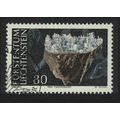 Liechtenstein Quartz Mineral 1994 Canc SG#1085
