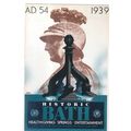 UK RAIL ADVERISING GWR/ LMS HISTORIC BATH CARD ...