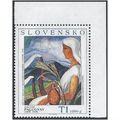 Slovakia Mi 594 (**): A Girl in White with Fact...
