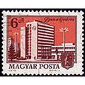Hungary 1975 Buildings 6ft Used Stamp