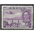 Papua 1939 SG167 1/- Mauve AIR Mounted Mint . ..