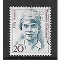 GERMANY 1986 20pf CILLY AUSSEM TENNIS PLAYER SG...