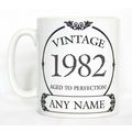 Vintage 1982 Aged To Perfection Mug PERSONALISE...