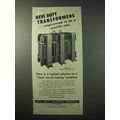 1950 Hevi Duty Electric 500 KVA Transformer Ad