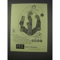 1959 Pex Socks & Stockings Ad - Men's Socks