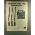 1967 Charles Daly Shotgun Ad - Field, Empire, H...