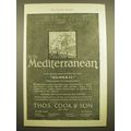 1924 Thos. Cook & Son Cruise Ad - Cruises Supreme 1925 to the Mediterranean