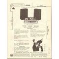 SEARS model 132.91811600 AM FM radio phono tape...