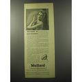 1955 Mullard Cathode Ray Tubes Ad - Progress in Electronics