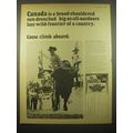 1966 Canada Tourism Ad - Canada is a broad-shou...