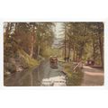 Llangollen Canal Walk with Horse Postcard Denbighshire