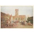 Farmers Pig Market Bedford William Pyne Paintin...