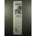 1933 Simoniz Car Wax Ad - Motorists wise Simoni...