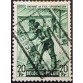 STAMP Belgium SGP1110 1945 20Fr Railway Post Po...