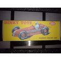 Dinky 231 -Maserati Racing car - Replica / Repr...
