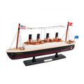 Wooden RMS Titanic Model Cruise Ship 14""