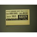 1961 Basin Street East Advertisement - Louis Ar...
