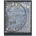 Bahamas 1884.SG51 2 1/2d Blue Fine Used.