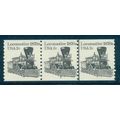 1897A 2c Locomotive Fine MNH Dry Gum PNC 3/3 W0458