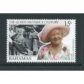 Bahamas stamps royalty queen mother 100th birth...